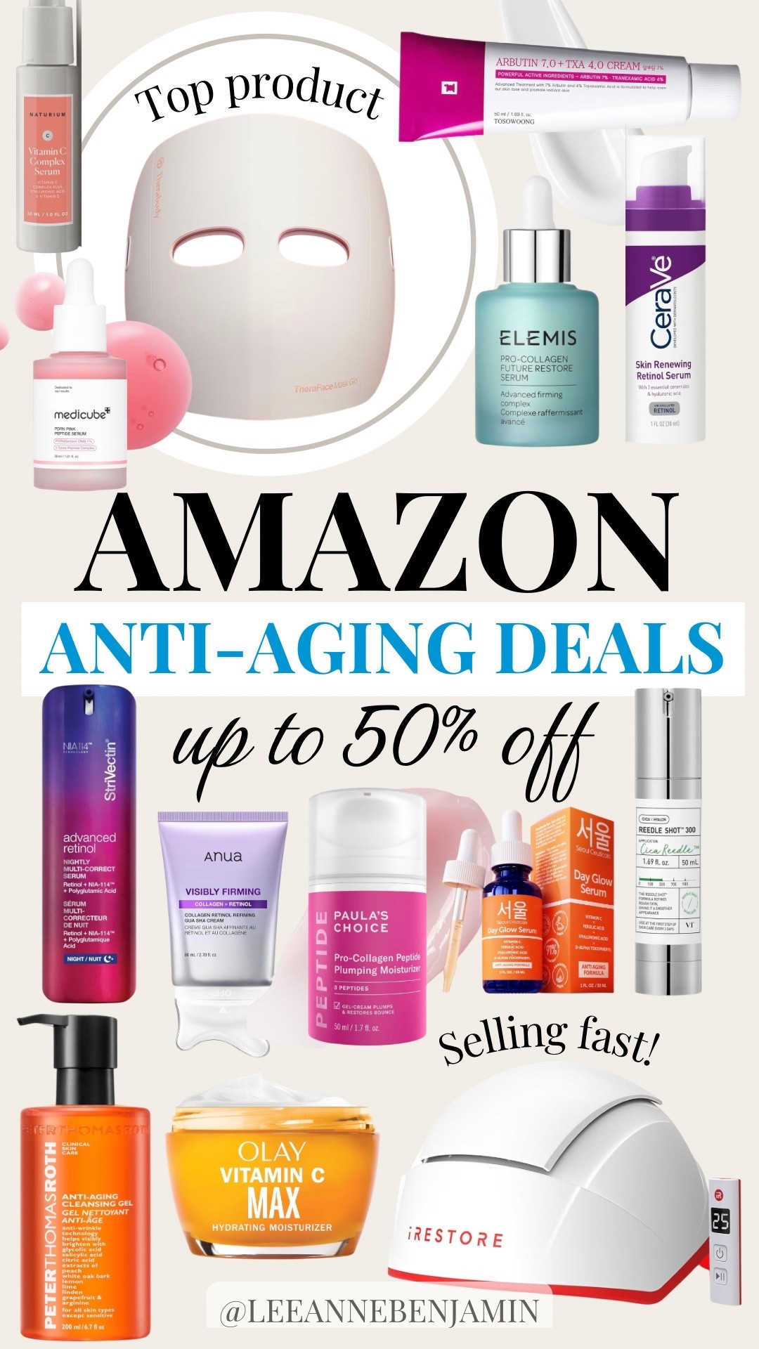 Amazon anti-aging deals up to 50% off!

#LTKSaleAlert #LTKmomlife #LTKBeauty