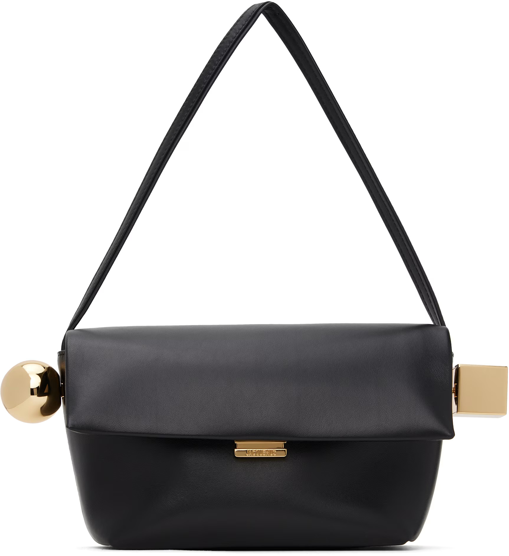 Black La Casa 'Le Rond Carré' Bag | SSENSE