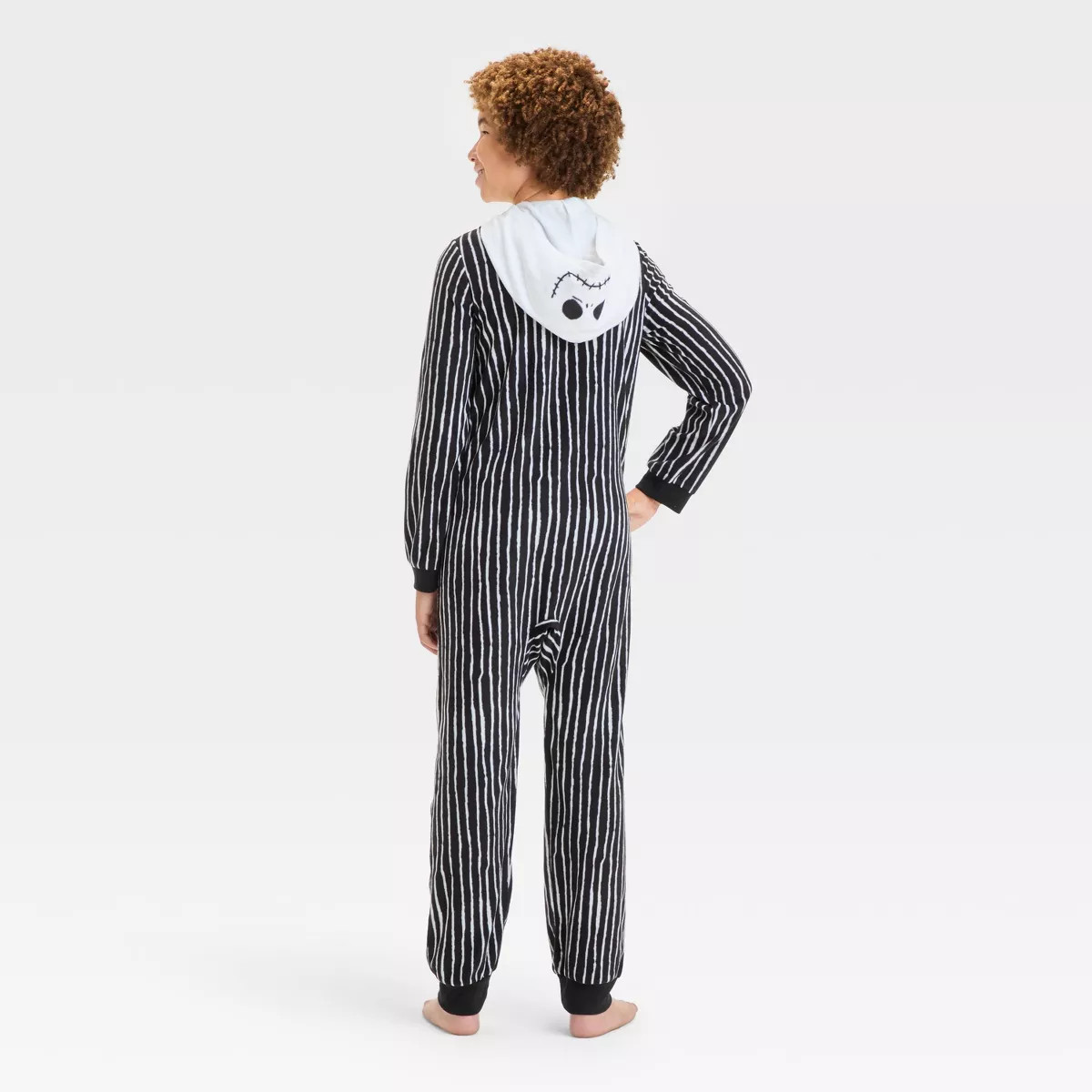 Kids' The Nightmare Before Christmas Jack Skellington Halloween Matching Family Union Suit - Blac... | Target