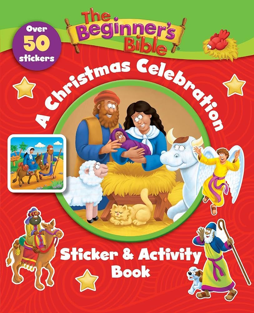 The Beginner's Bible A Christmas Celebration Sticker and Activity Book | Amazon (US)