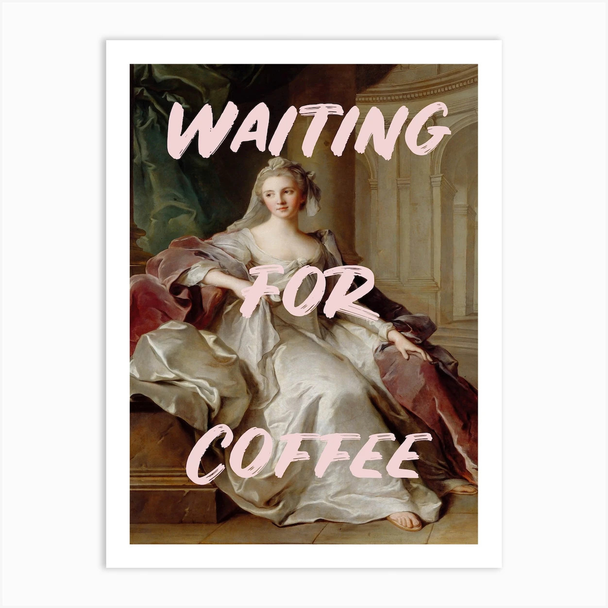 Waiting For Coffee Art Print | Fy! (UK)