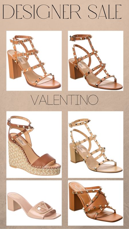 Designer shoe sale!!! Valentino classic spring styles. 

#LTKSpringSale #LTKshoecrush #LTKsalealert