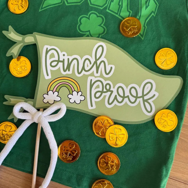 PRINTABLE Pinch Proof St Patrick's Day Pennant Flag, St Patrick's Day Photo Prop Sign, St Patrick... | Etsy (US)