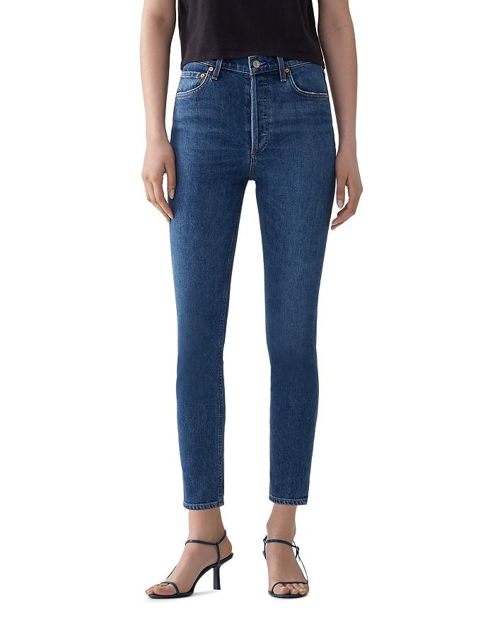 Nico High Rise Cropped Skinny Jeans in Subdued | Bloomingdale's (US)