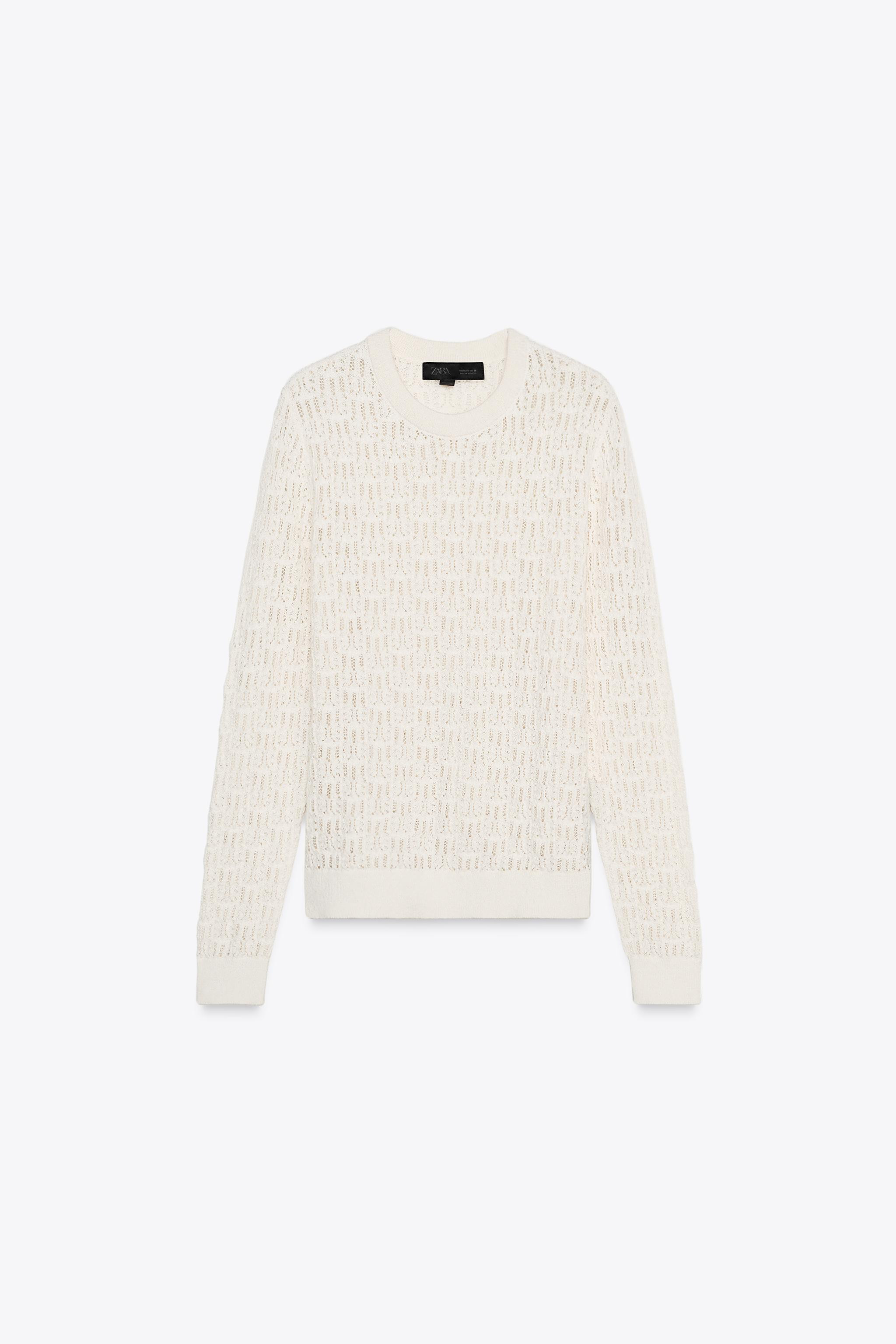 POINTELLE KNIT SWEATER | Zara US