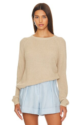One Grey Day Raleigh Pullover in Latte from Revolve.com | Revolve Clothing (Global)