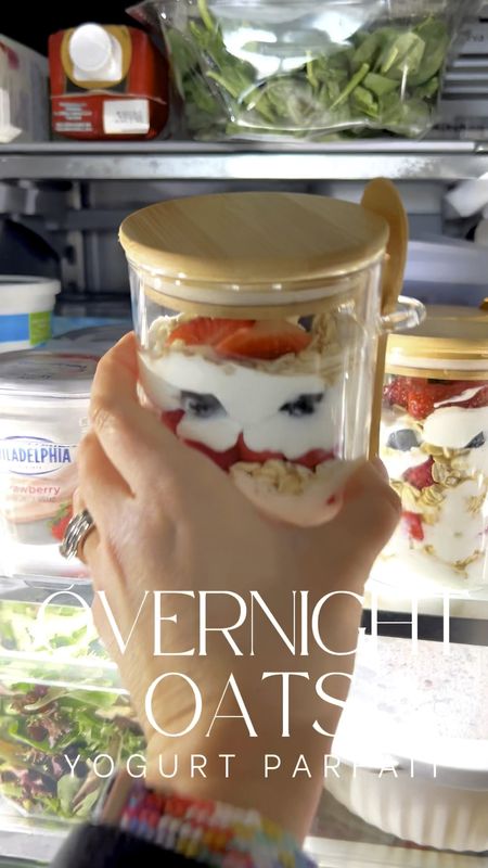 Healthy overnight oats! Love these jars for easy grab and go!

#LTKhome #LTKVideo #LTKfitness