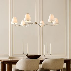 Simone 6-Light Chandelier (48") | West Elm (US)