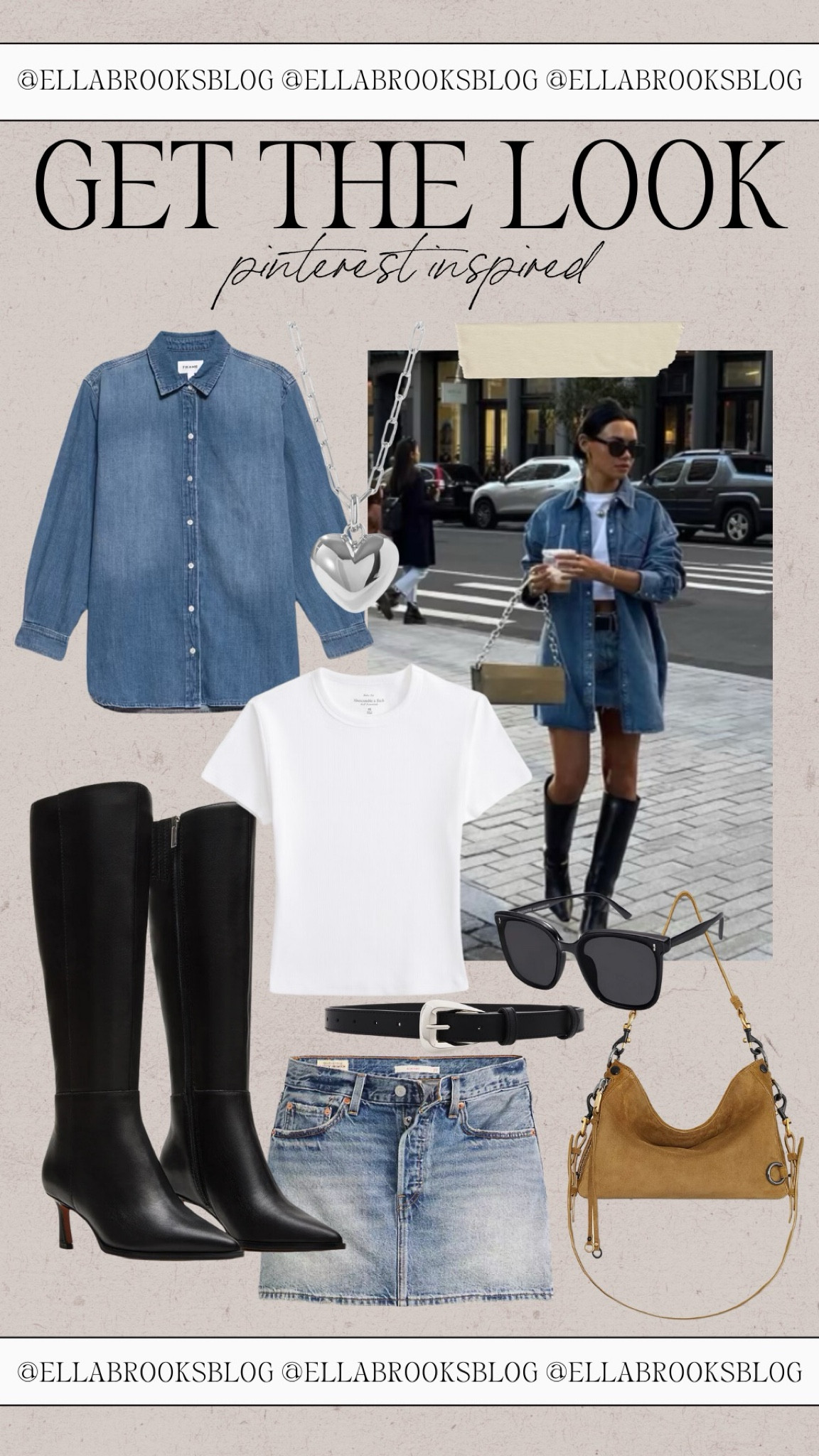 Get the Look: Pinterest Inspired
fall outfit, fall trend, denim outfit, jean skirt outfit, denim shirt, fall boots

#LTKStyleTip #LTKShoeCrush #LTKSeasonal