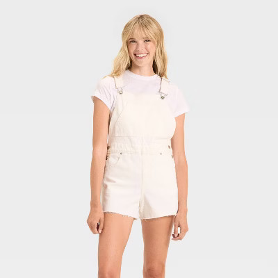 Women's Denim Shortalls - Universal Thread™ | Target
