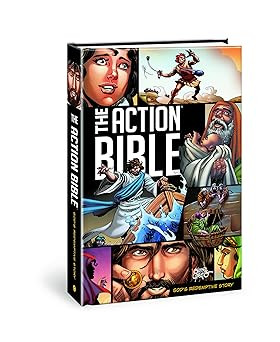 The Action Bible: God's Redemptive Story      Hardcover – Illustrated, September 1, 2020 | Amazon (US)