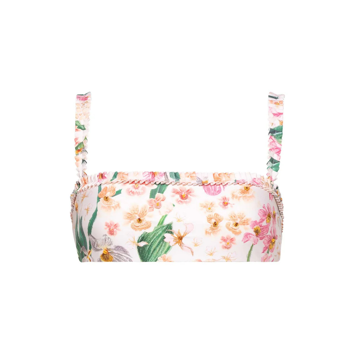 Olma Bikini Top in Jardinera | Over The Moon