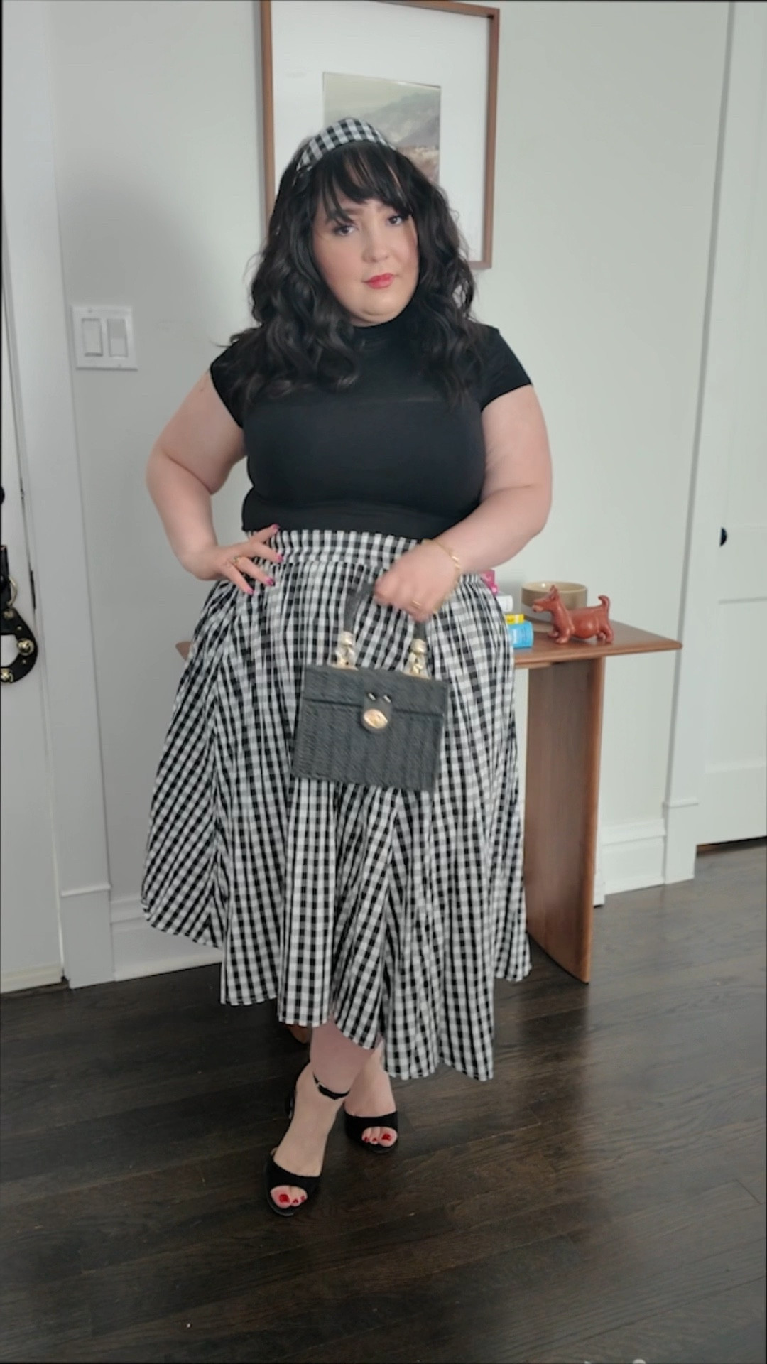 There’s just something about black and white gingham that makes me so happy! 

#LTKPlusSize #LTKMidsize