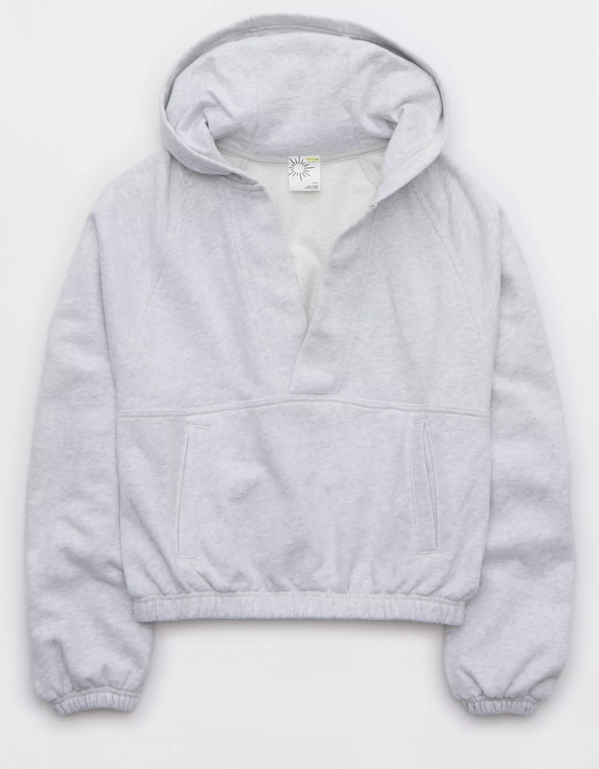 OFFLINE By Aerie Throwback V-Neck Hoodie | American Eagle Outfitters (US & CA)