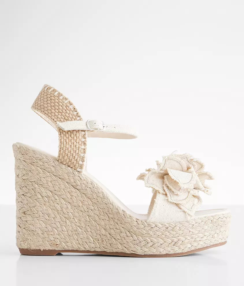 Nala Rosette Espadrille Wedge Sandal | Buckle