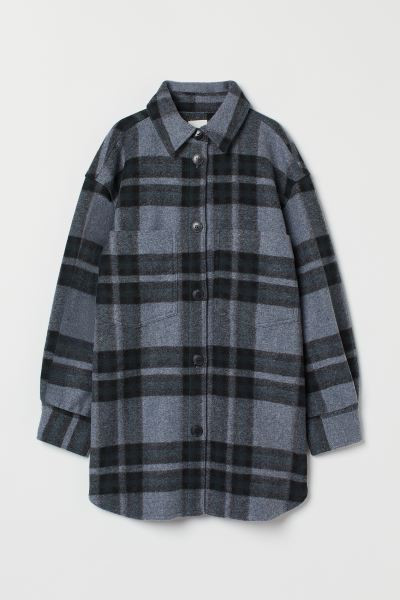 Felted Shirt Jacket | H&M (US + CA)