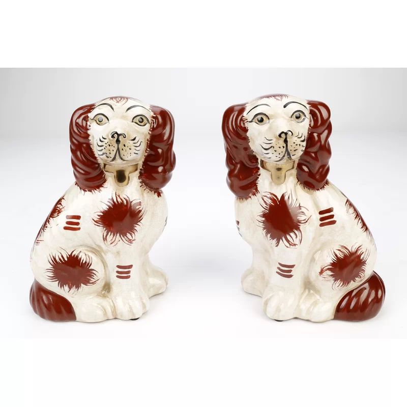 8" Staffordshire Dog Pair | Wayfair North America