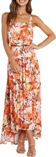Petal & Pup Lulu Floral Print Two-Piece High-Low Maxi Dress | Nordstrom | Nordstrom