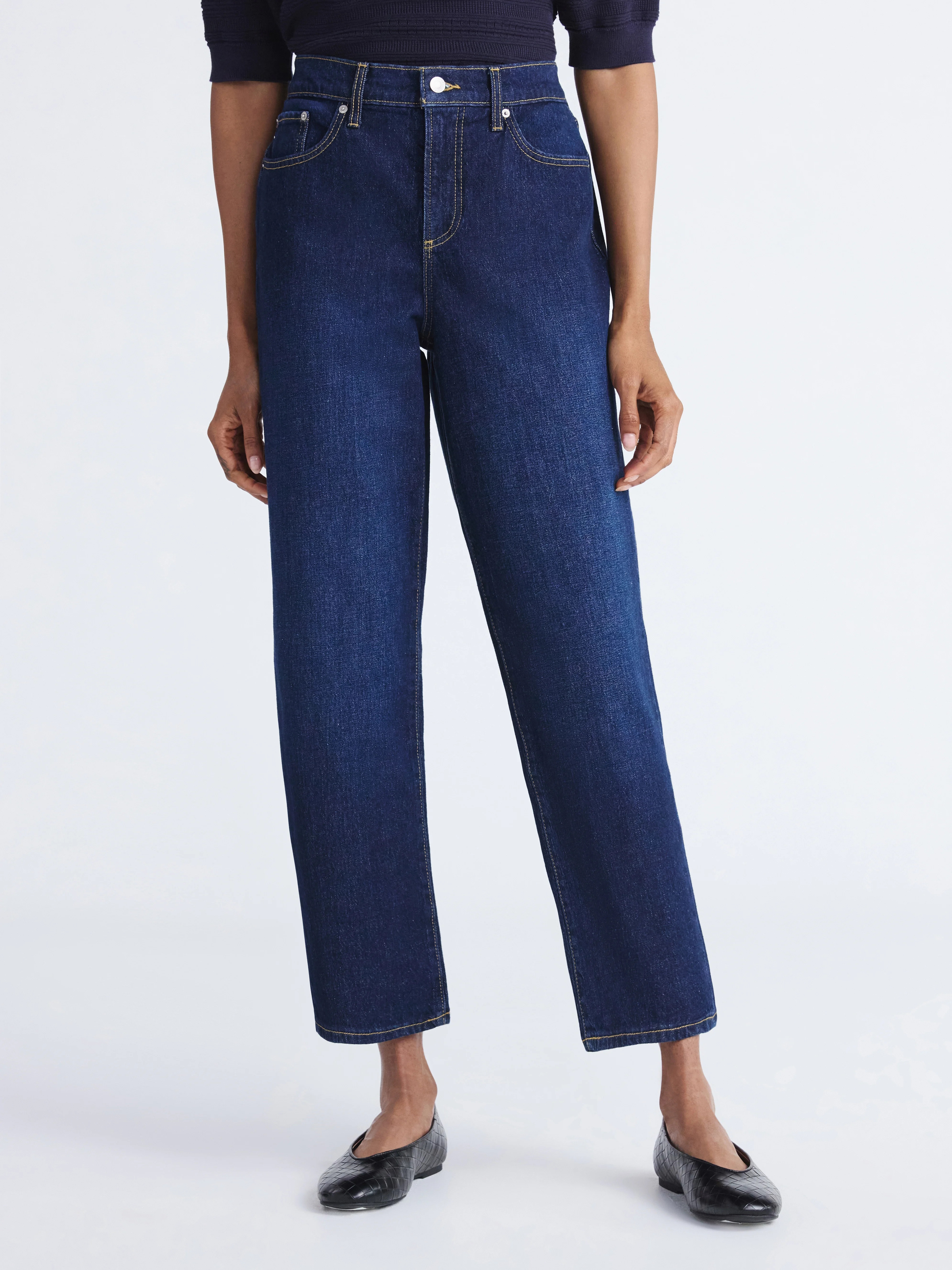 Free Assembly Women's Mid Rise Ankle Length Slim Jeans, 27" Inseam, Sizes 0-18 - Walmart.com | Walmart (US)