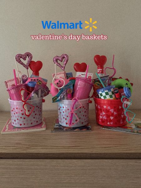 Walmart Valentine’s Day. Valentine’s Day baskets. Kids love baskets. Walmart kids. 

#LTKSeasonal #LTKkids
