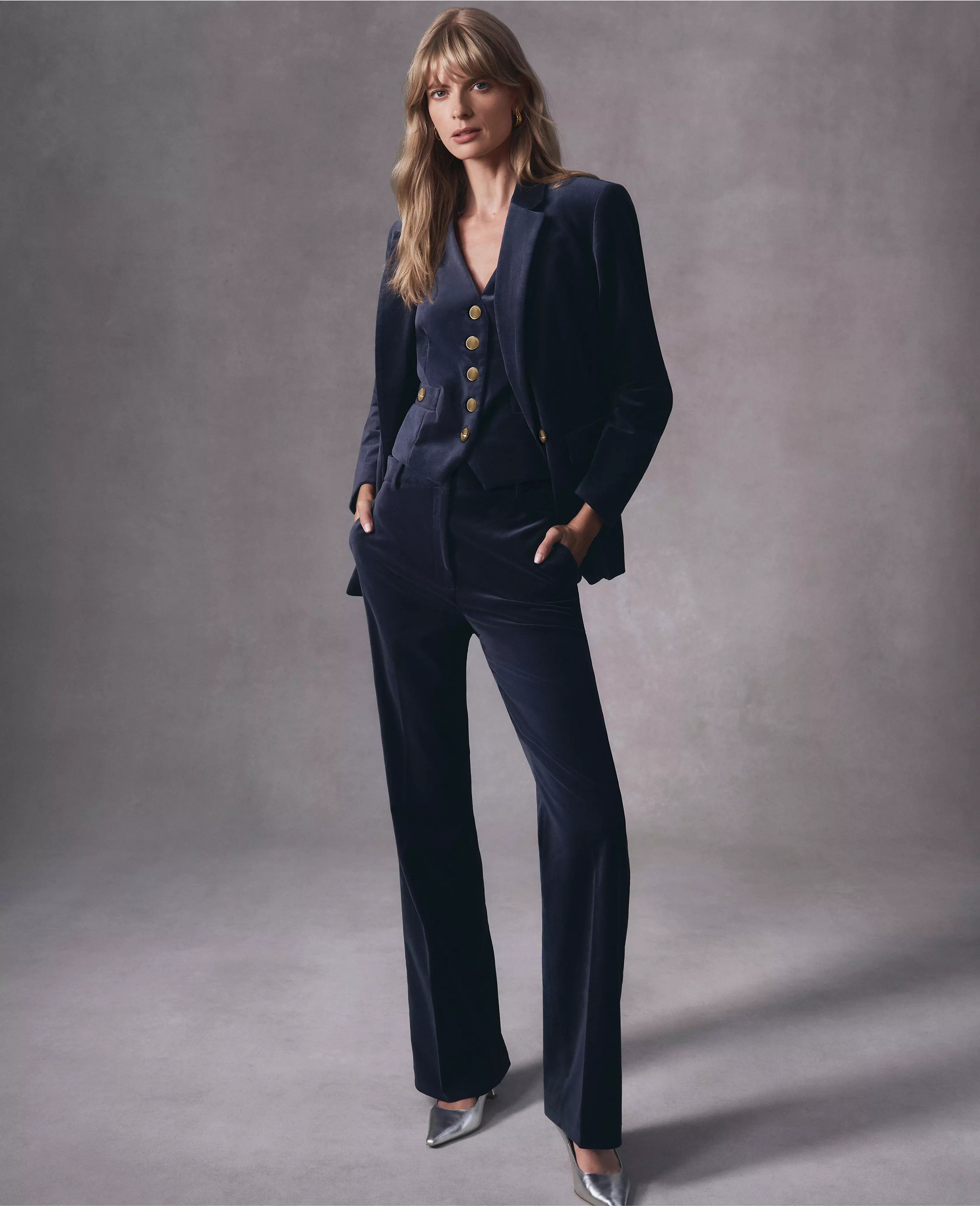 The Jayne Trouser Velvet Pant | Ann Taylor (US)