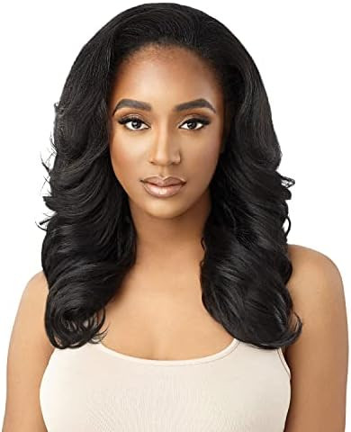 Outre Synthetic Quick Weave Wig - Neesha H305 (Color:DR2/CHOCOLATE SWIRL) | Amazon (US)