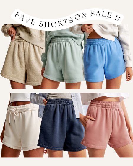 Bunch of new colors in my fave shorts from Abercrombie all on sale!! I like to roll them because I have a short torso. Tts M! 

#LTKsalealert #LTKfindsunder50