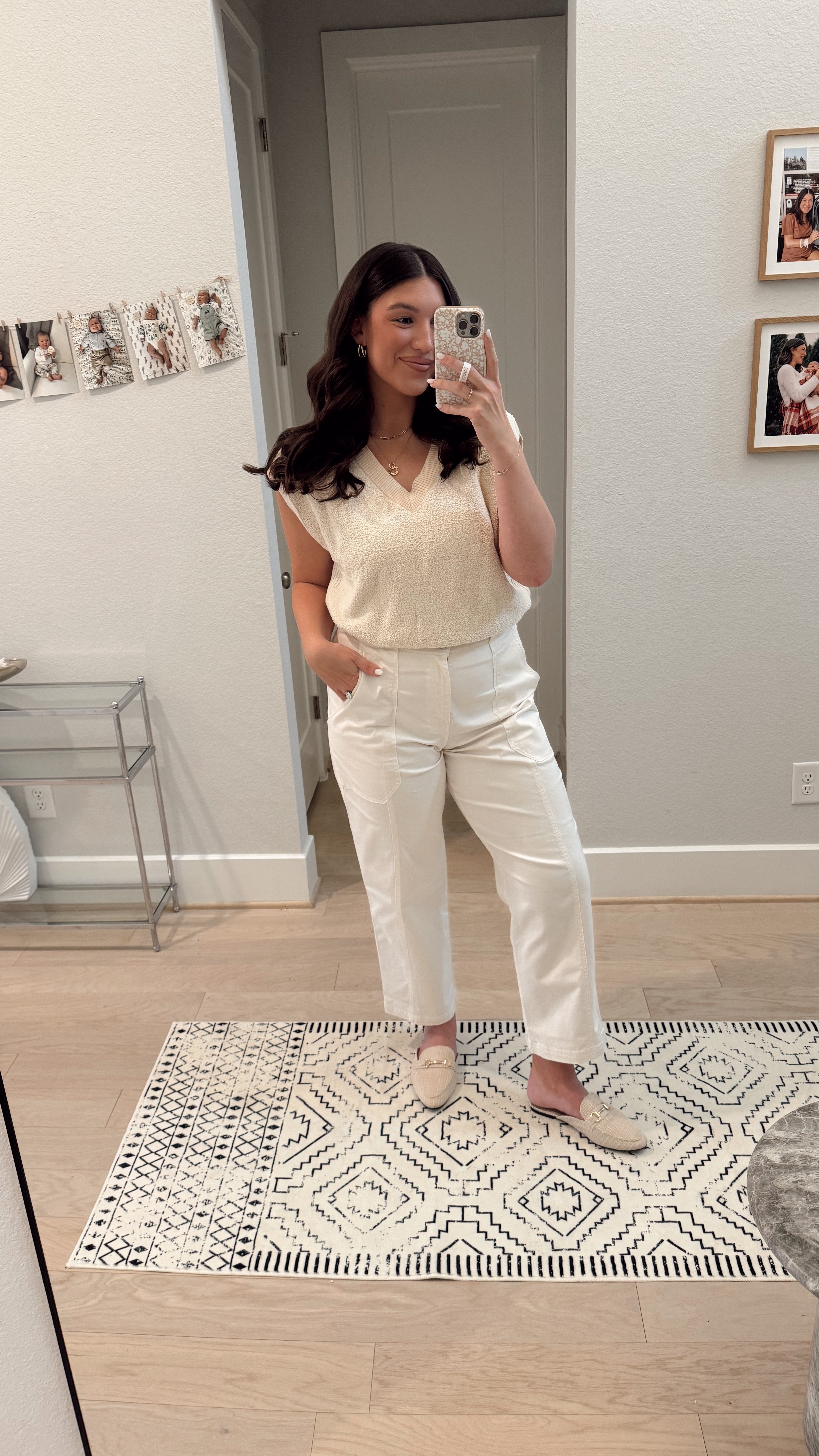 Love how versatile this sweater vest is! Perfect for spring transition but would also working going back into Fall!

Amazon find, Amazon fashion, midsize outfit, midsize fashion, midsize style, mom outfit, neutral outfit, curvy body, casual everyday ootd

#LTKWatchNow #LTKMidsize #LTKFindsUnder50