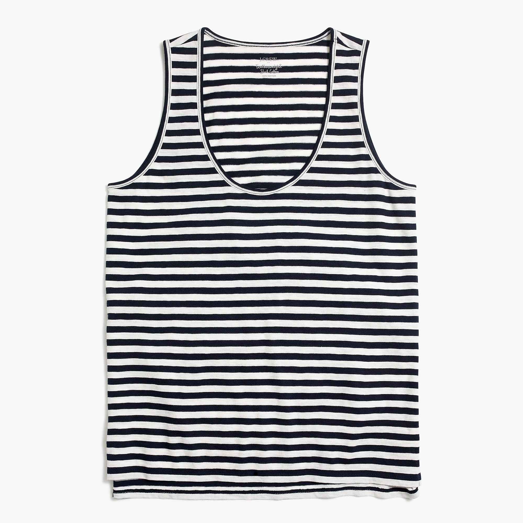 Vintage cotton tank top in stripe | J.Crew Factory