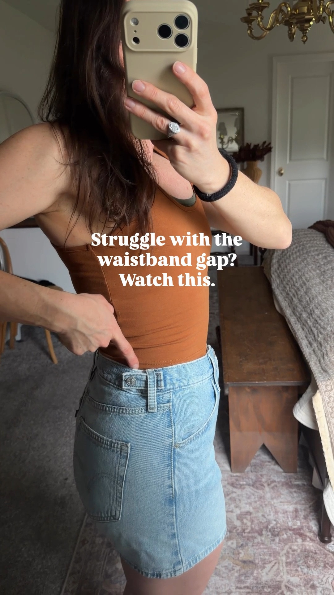 I tried these on the other day and they actually fit perfectly! I’m pretty picky with shorts and these surprised me. No waistband gap, comfortable, not too short. 

#LTKmomlife #LTKootd #LTKgrwm