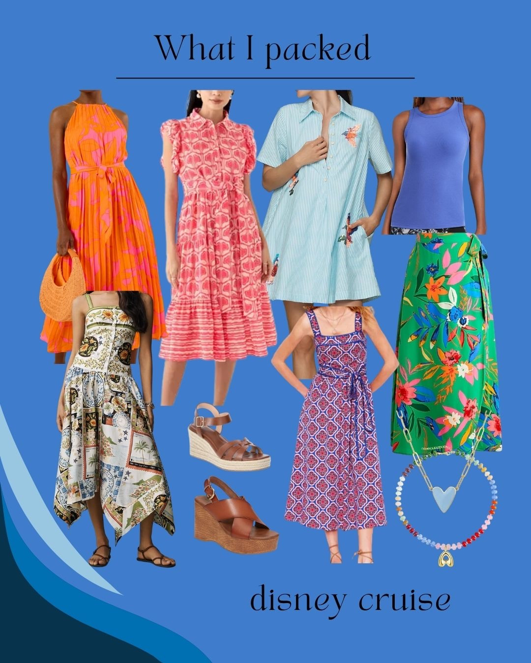 What I packed for our 4-day Disney Cruise!✨ From breezy dresses to poolside essentials and comfy sets for exploring (or lounging with ice cream #3 🍦)—here’s everything that made the cut and kept things cute, cool, and cruise-ready. 🌊🚢  (part 1) 

Each outfit was packed with comfort, color, and a touch of magic—because Disney deserves nothing less! 🌟

➡️ Save this for your next warm-weather trip or cruise checklist!

#DisneyCruisePackingList #CruiseOutfits #WhatIPacked #DisneyCruiseStyle #VacationStyle #Over40Style #LightAndLifestyled #AmazonFinds #TargetStyle #WalmartFashion
#LTKTravel #LTKSeasonal #LTKStyleTip

#LTKTravel #LTKFamily #LTKStyleTip