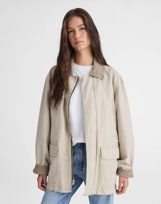 Field Jacket in Cotton Canvas | Madewell