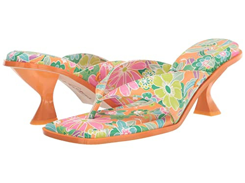 Circus NY by Sam Edelman Women's Frances Heeled Sandal Creamsicle / Wasabi Multi 6 Medium | Amazon (US)