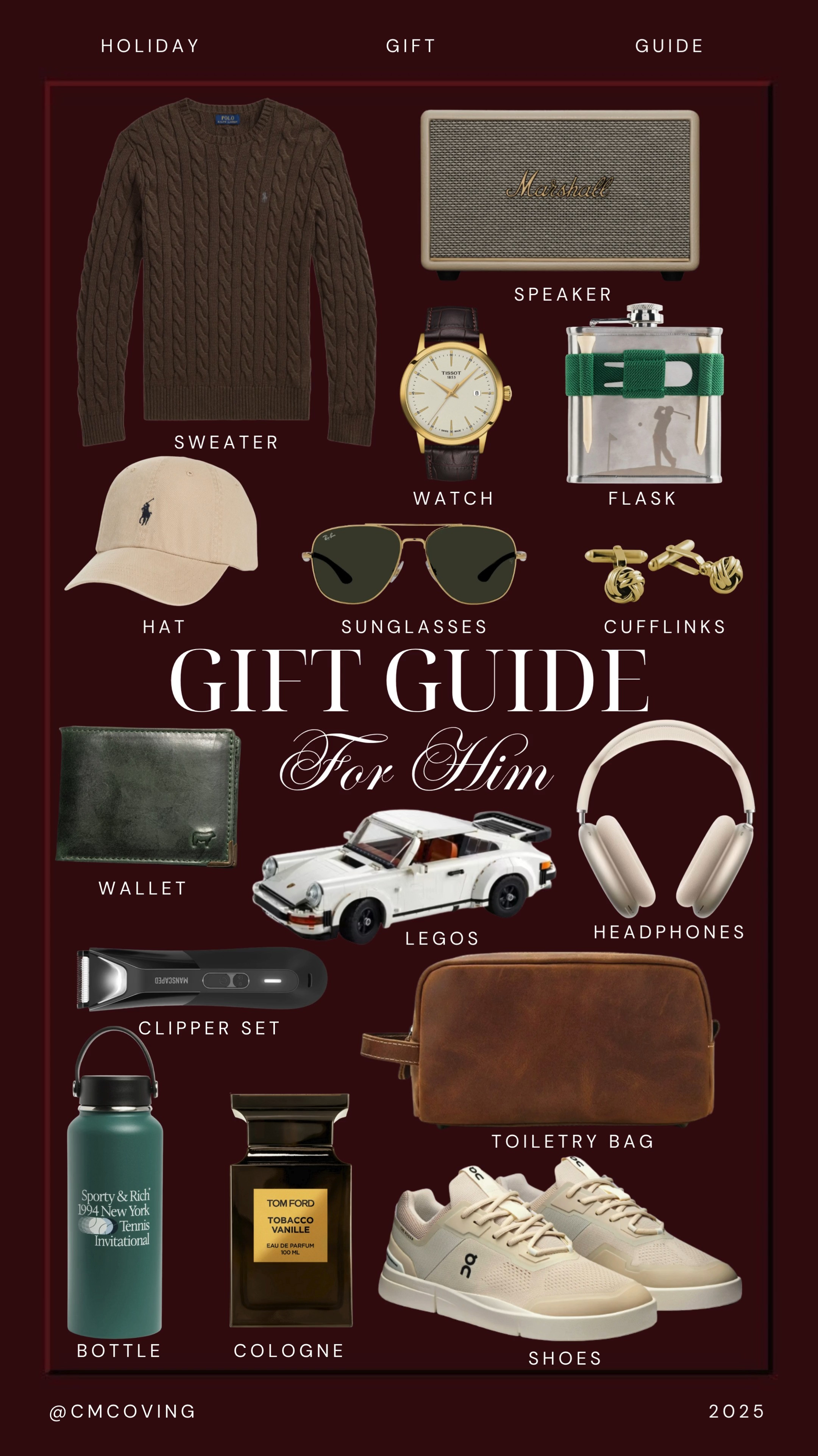 Gift Guide for Him 🌲

Christmas gift, mens watch , mens sweater gifts, tech gift, candle, mens lego, luxury gifts, black Friday, cyber Monday 

 #LTKCyberWeek #LTKGiftGuide #LTKHoliday