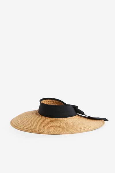 Straw Sun Visor | H&M (US + CA)