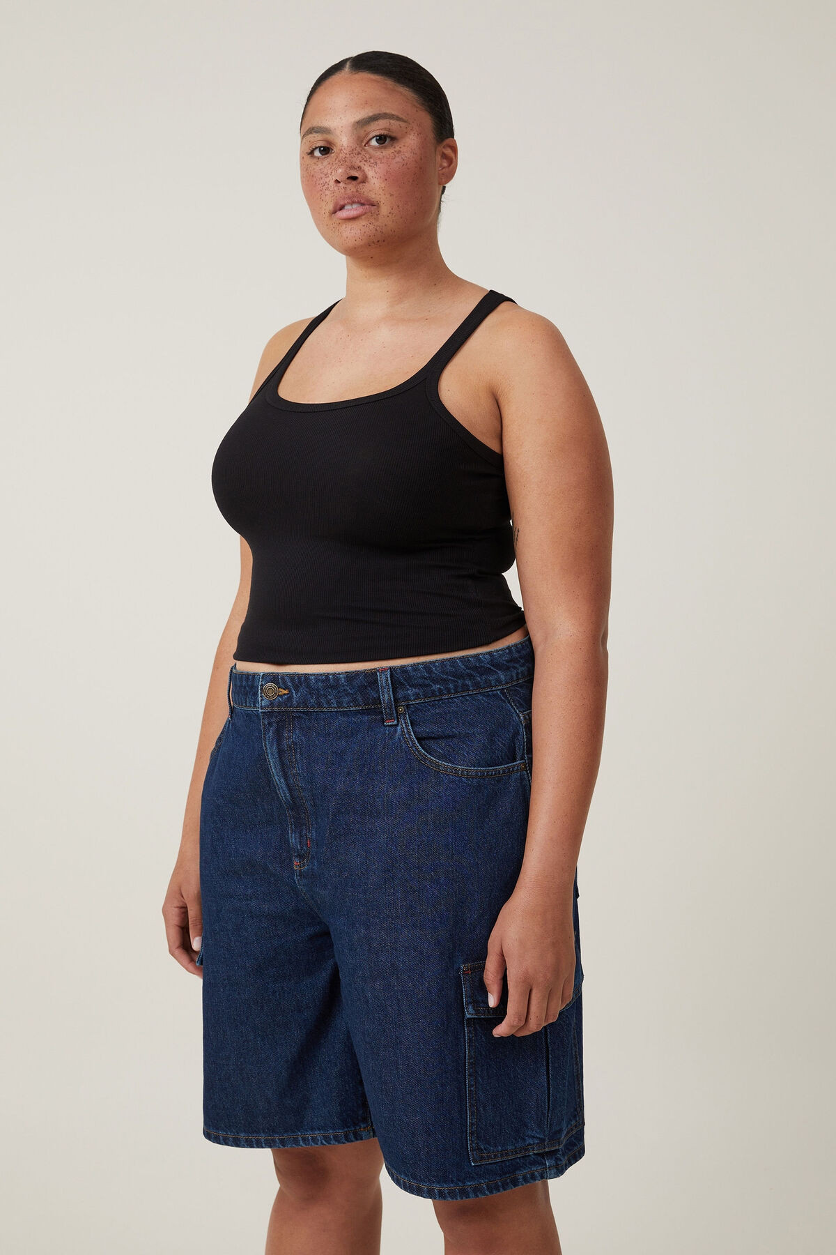 Super Baggy Cargo Denim Jort | Cotton On (ANZ)