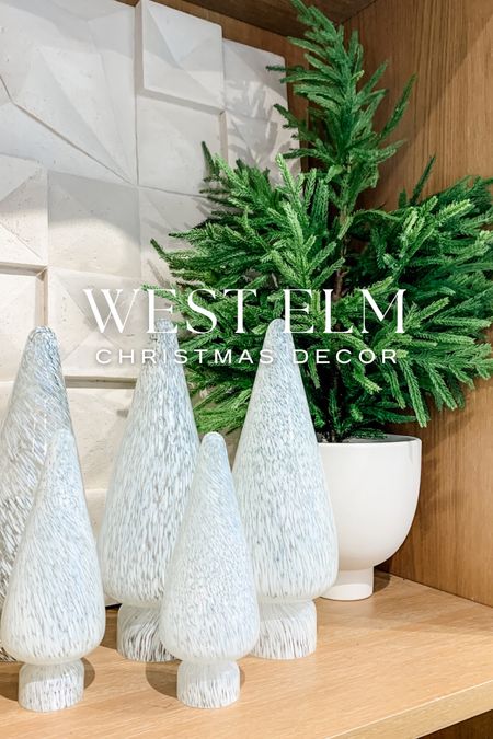 West, elm, Christmas decor table, top tree, white footed bowl, white glass, Christmas trees, modern Christmas decor, holiday decor

#LTKHoliday #LTKSeasonal #LTKhome