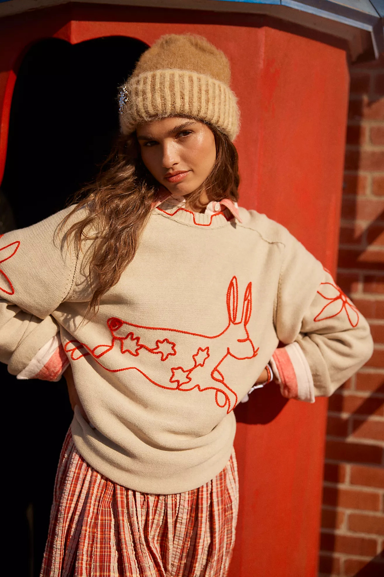 We The Free Graphic Crewneck Sweater | Free People (Global - UK&FR Excluded)