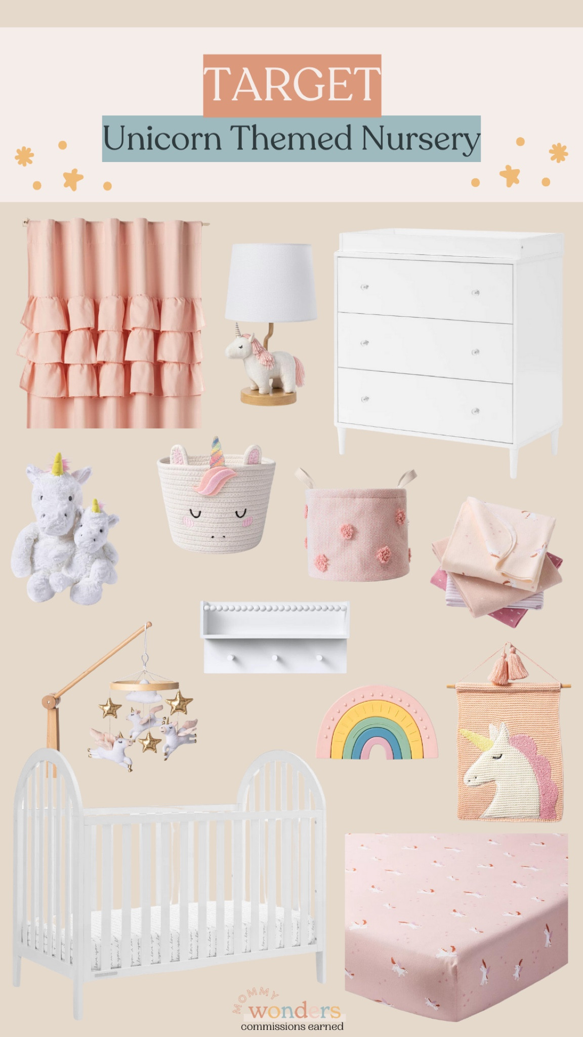 This Unicorn themed nursery is so cute! 

#LTKBaby #LTKStyleTip #LTKHome