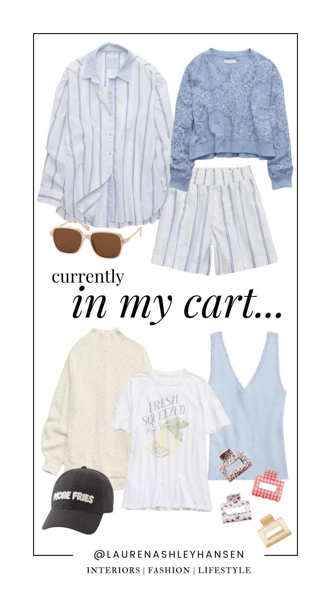 In my cart for the Aerie LTK sale!! I am loving this soft blue color 😍 gorgeous for the season and all 20% off! 

#LTKSpringSale #LTKSaleAlert #LTKFindsUnder50