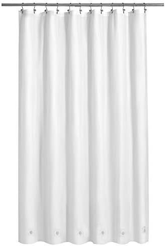 Barossa Design Extra Long Shower Curtain Liner with 6 Magnets - 72" x 84" XL White Waterproof PEV... | Amazon (US)