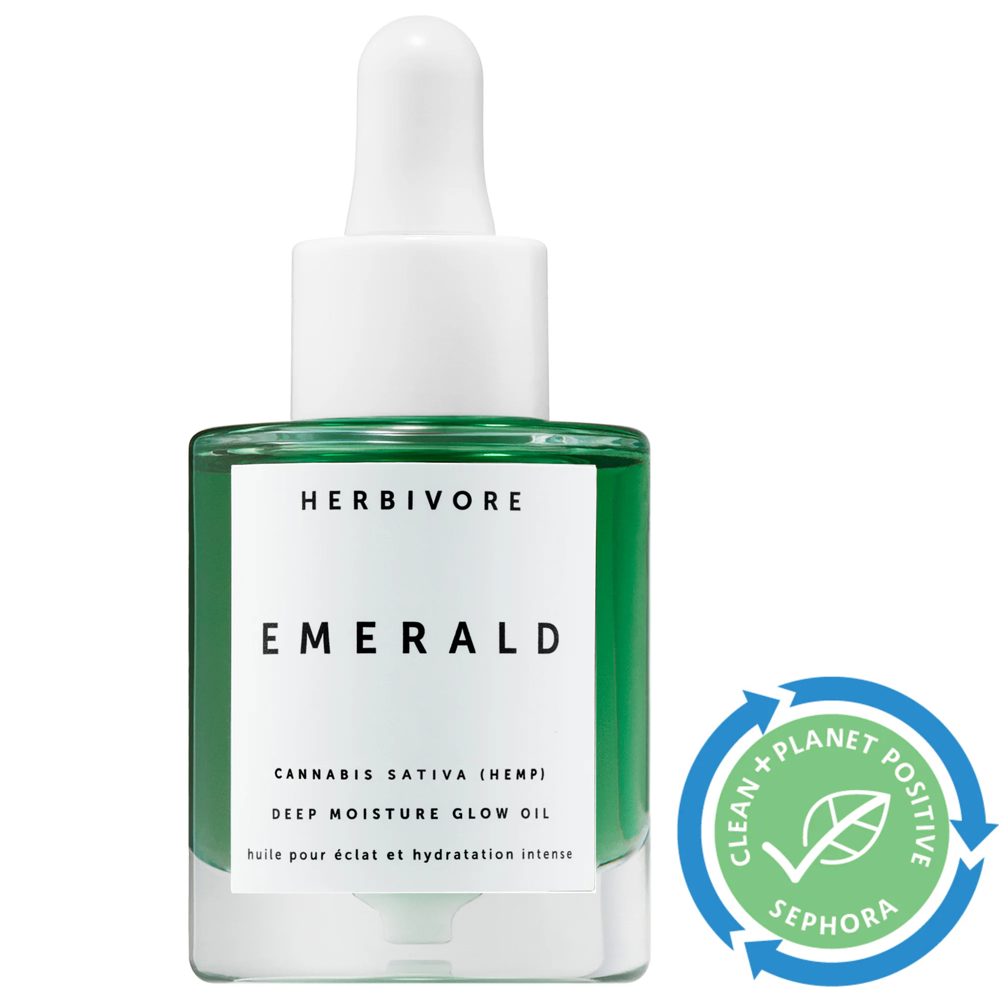 Herbivore Emerald Hemp Seed Deep Moisture Glow Oil 1 oz/ 30 mL | Sephora (US)