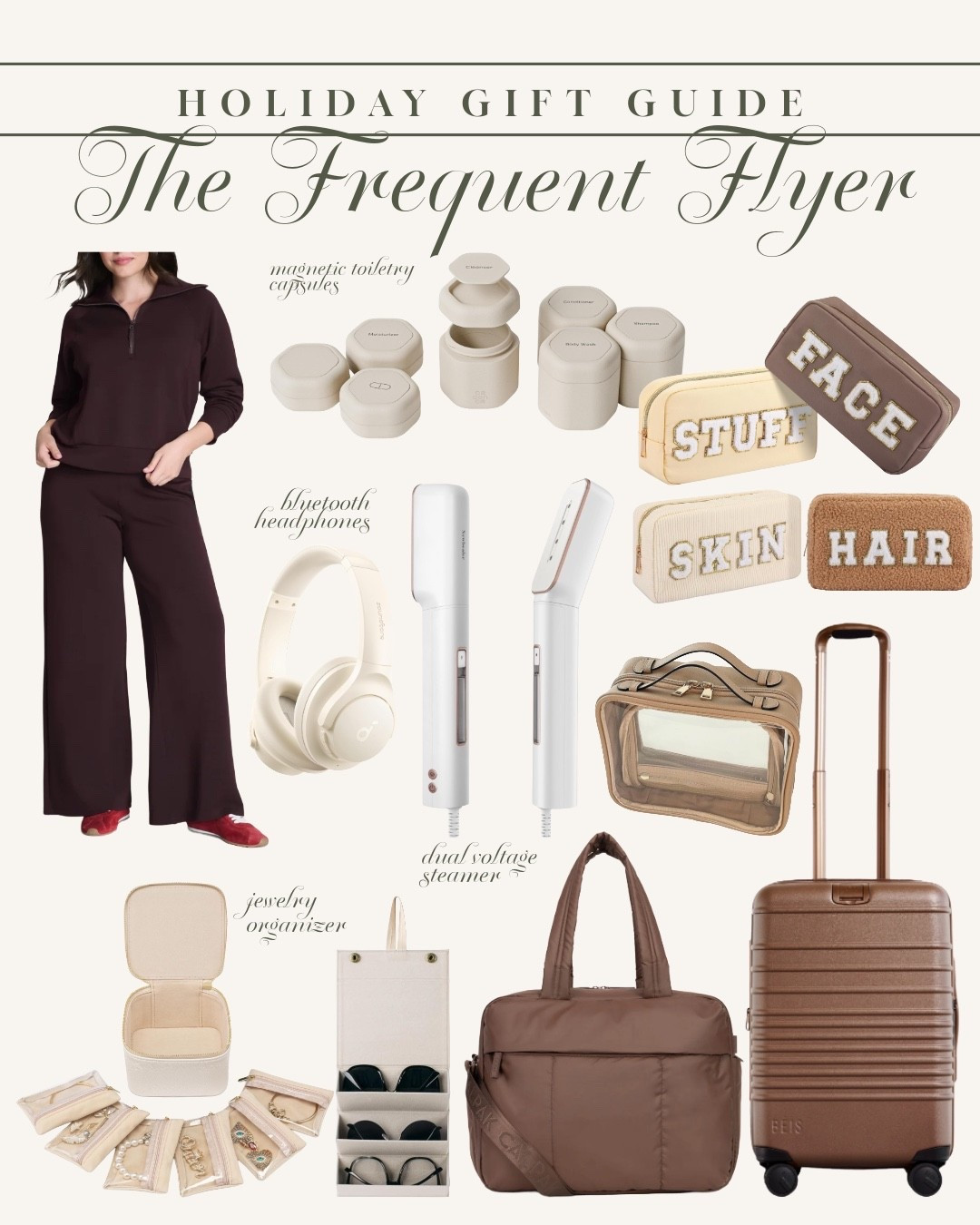 Gift guide for travel/frequent flyers

#LTKGiftGuide #LTKTravel #LTKHoliday