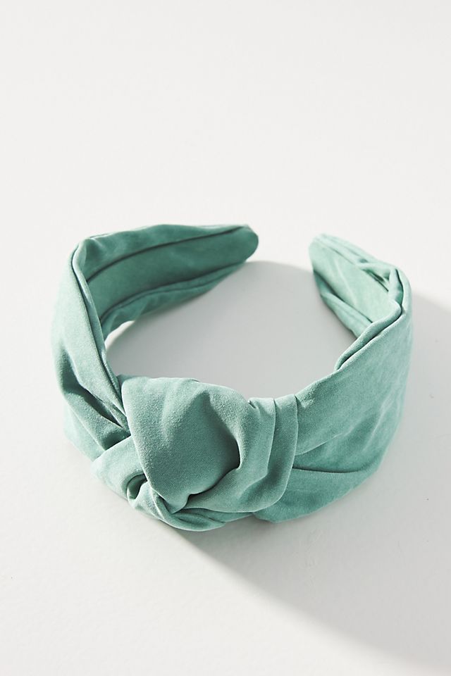Sueded Knotted Headband | Anthropologie (US)