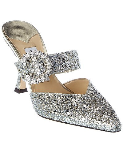 Jimmy Choo Marta 90 Glitter Pump | Gilt