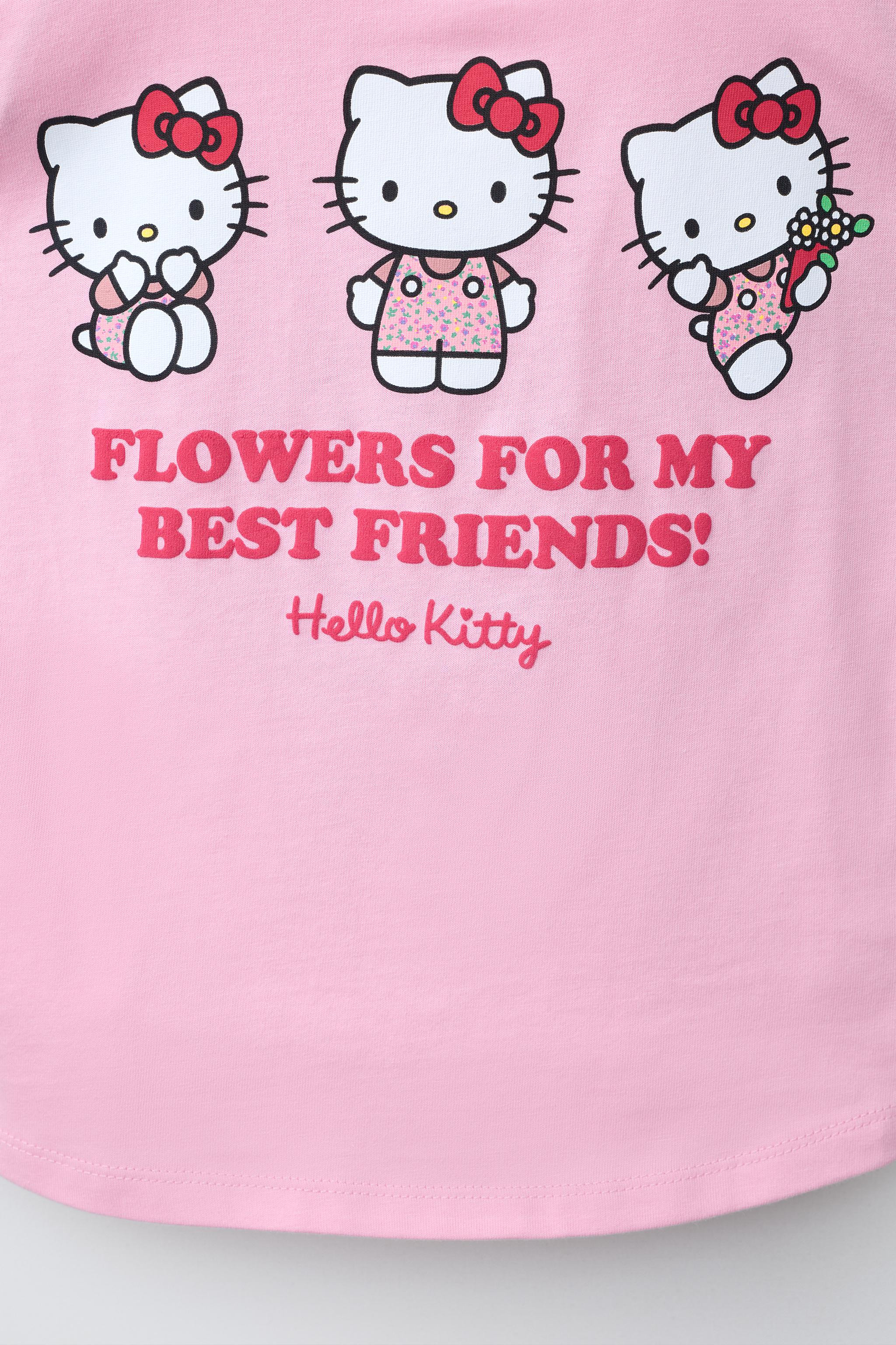 HELLO KITTY \u00a9 SANRIO PRINT T-SHIRT | Zara US