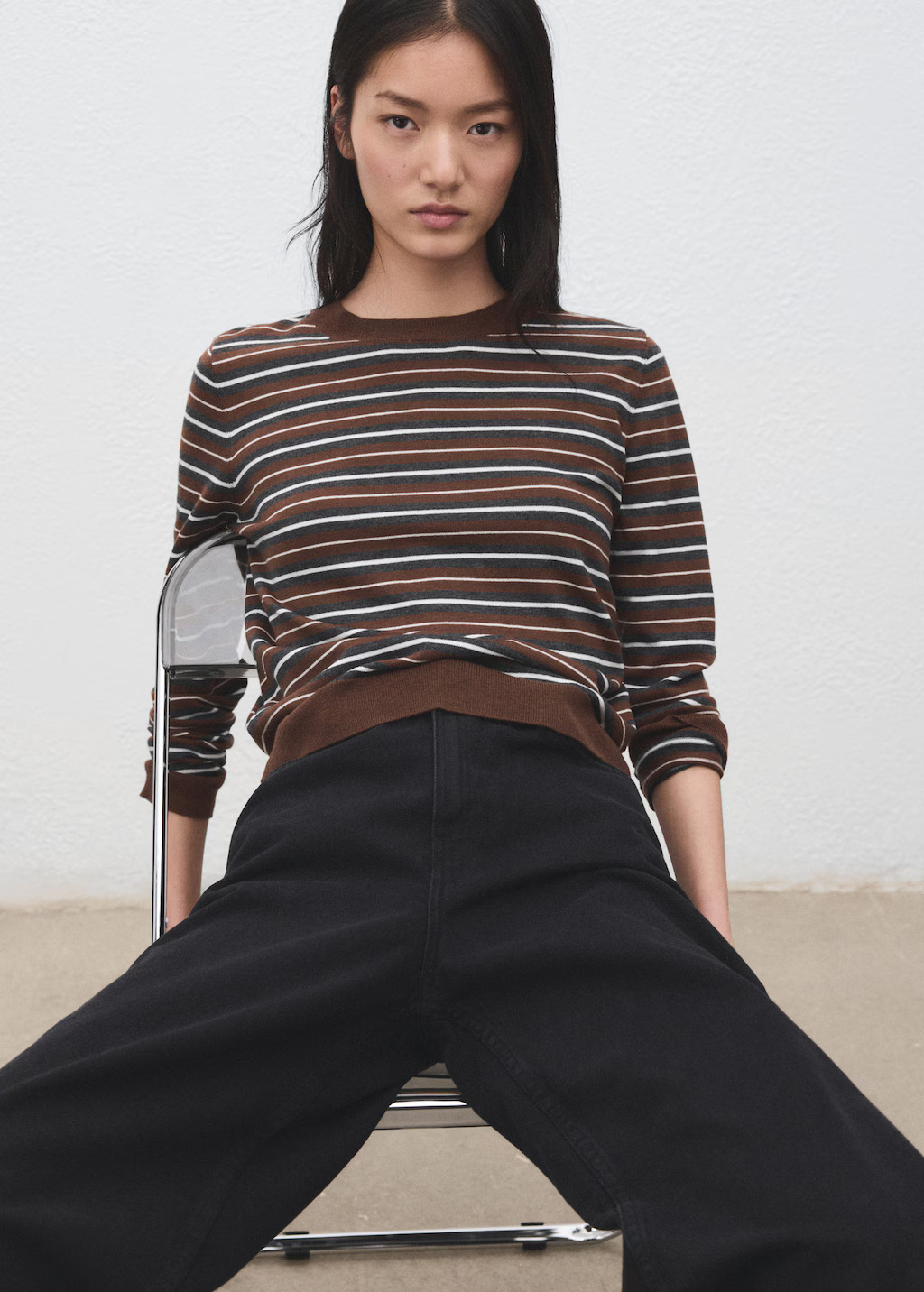 Knit striped sweater | Mango (US/MX/AU)