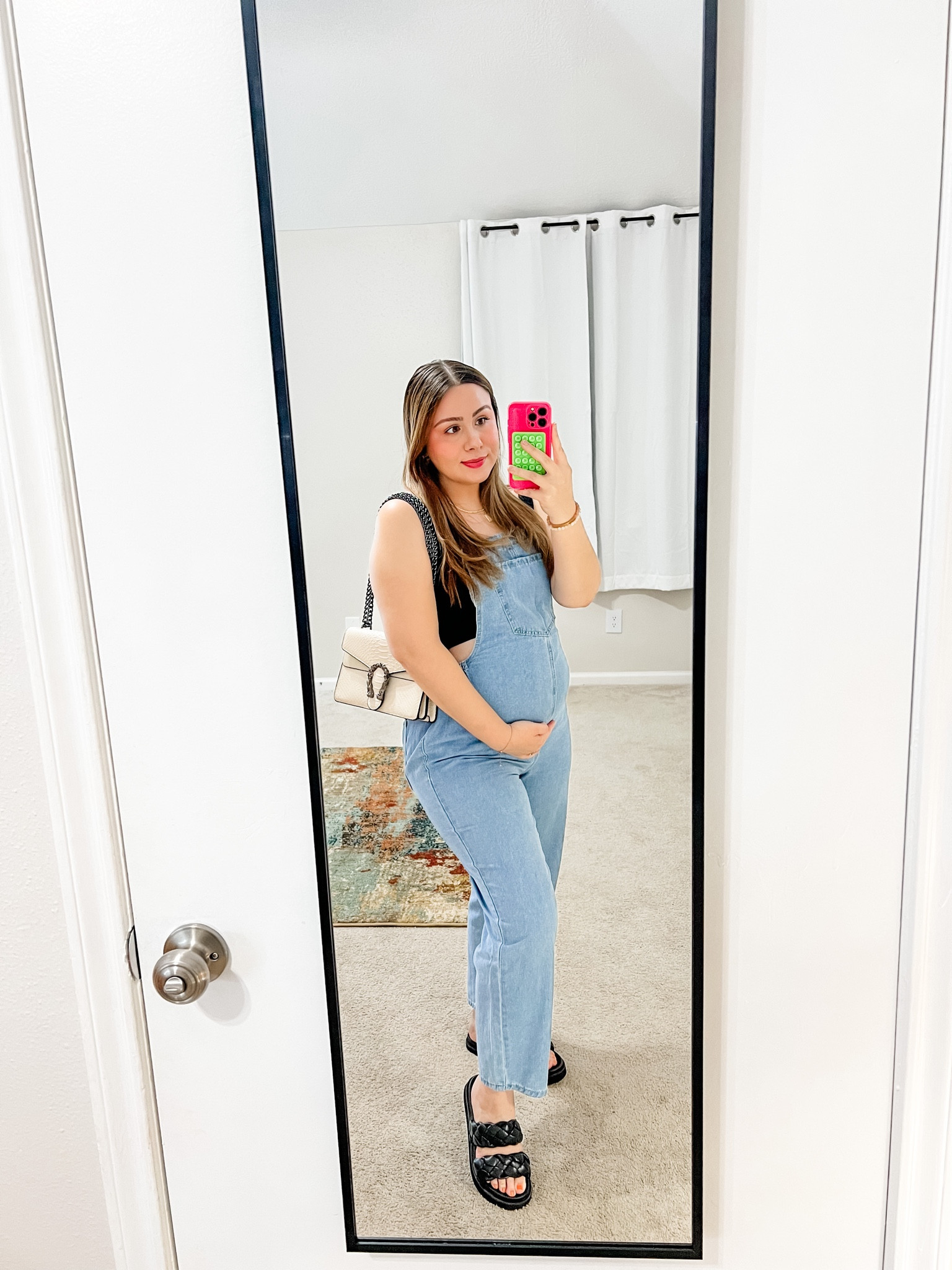 Overalls are the cutest way to style a bump! These are from SHEIN & extremely comfortable with lots of room for belly growth! Ordered a size L 

Maternity 
Bump Friendly 

#LTKplussize #LTKbump #LTKmidsize
