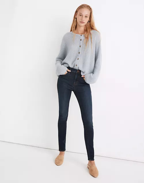 10" High-Rise Skinny Jeans in Woodland Wash: TENCEL™ Denim Edition | Madewell