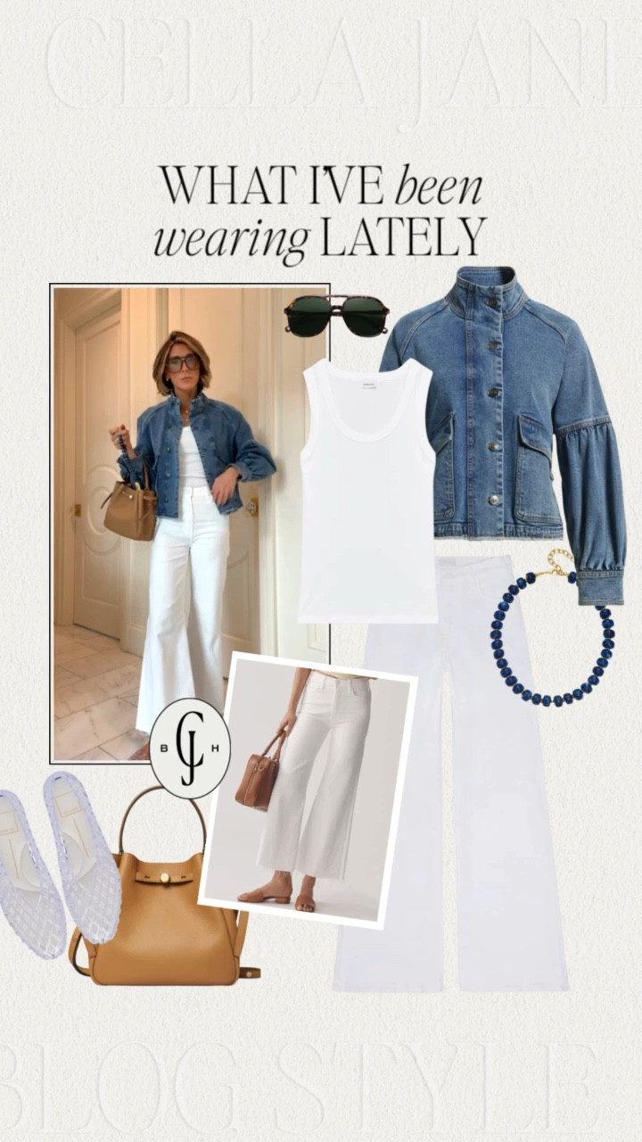 BEST SELLERS THIS WEEK! 

Wearing size small in my jacket and jeans fit tts wearing size 25.


#LTKootd